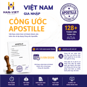 Việt Nam chính thức gia nhập Công ước Apostille